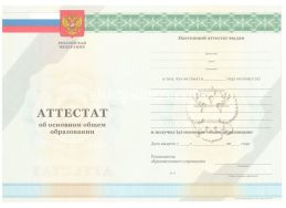 Аттестат за 9 класс 2011-2012 в Копейске
